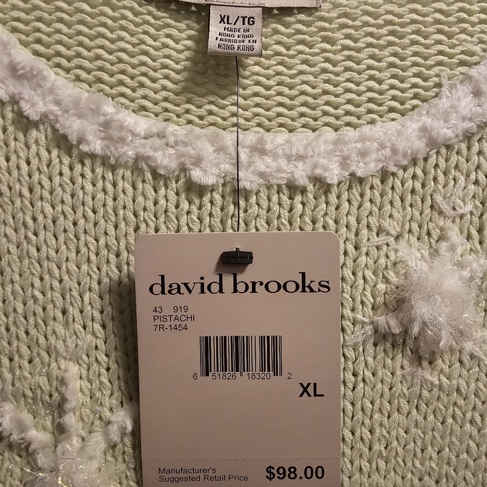 David Brooks Sweater NWT